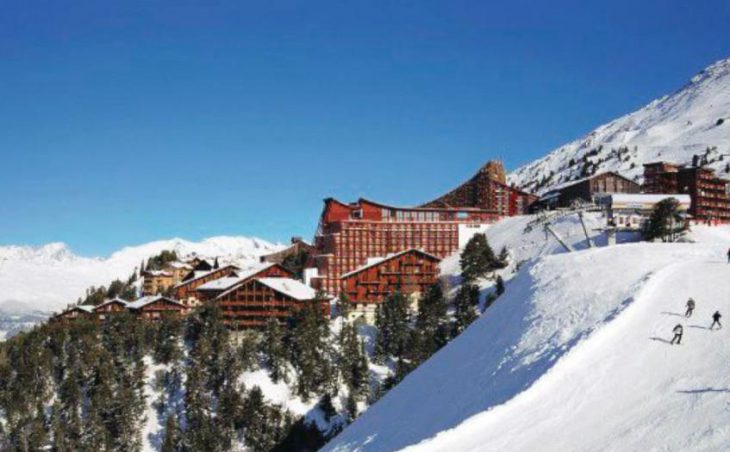 L'Aiguille Rouge, Les Arcs, External Piste